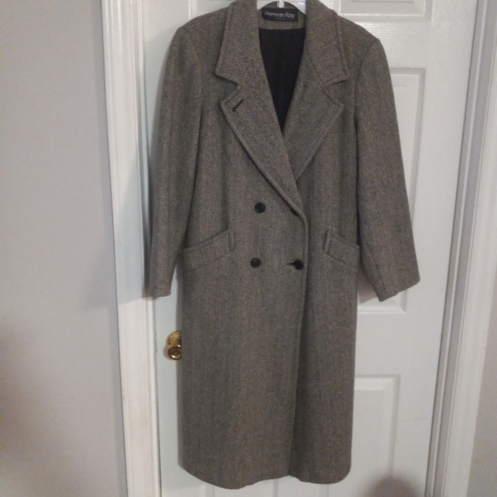 Vintage Wool Blend Coat